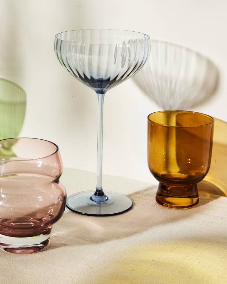 Colorful Glassware — How to Get This VintageInspired Trend Apartment